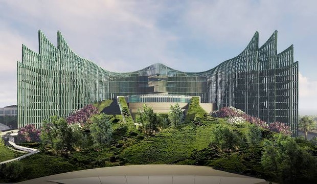 Rancangan Desain Istana Negara di IKN/Foto: kemenparekraf.go.id Rancangan Desain Istana Negara di IKN/Foto: kemenparekraf.go.id