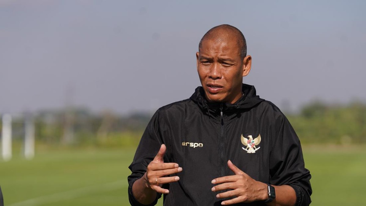 Pelatih Timnas Indonesia U-17, Nova Arianto, meminta anak asuhnya bermain sabar melawan Timnas Kuwait U-17. (Foto: dok. PSSI)