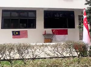 Viral Bendera Malaysia Ditempel di Rusun Singapura, Netizen Tersulut Viral Bendera Malaysia Ditempel di Rusun Singapura, Netizen Tersulut