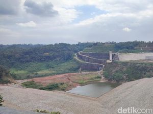 Pengisian Air Bendungan Leuwikeris Butuh Waktu 2 Bulan Sampai Penuh