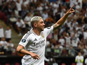 Piala Super Eropa: Real Madrid Sementara Ungguli Atalanta 2-0