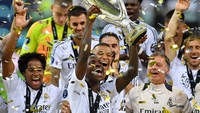 Tidak ada gol tercipta pada paruh pertama pertandingan. Real Madrid menggebrak di babak kedua dengan mencetak dua gol.  