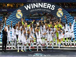 Terbaru, Real Madrid menang 2-0 atas Atalanta di Piala Super Eropa, Kamis (15/8) dini hari WIB (Reuters)