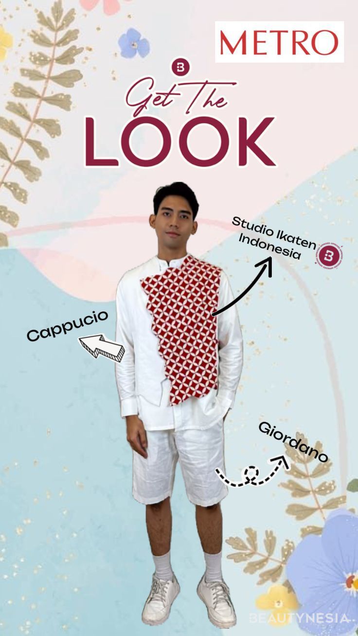 Get The Look: Outfit Wastra dari Metro Department Store