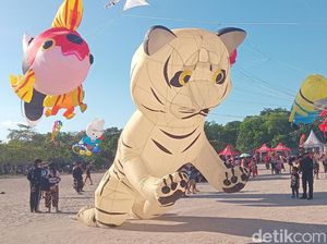 Kemeriahan Festival Layang-layang di Sanur, Pesertanya dari 19 Negara