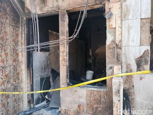 Potret Rumah yang Picu Kebakaran Hebat di Permukiman Padat Manggarai