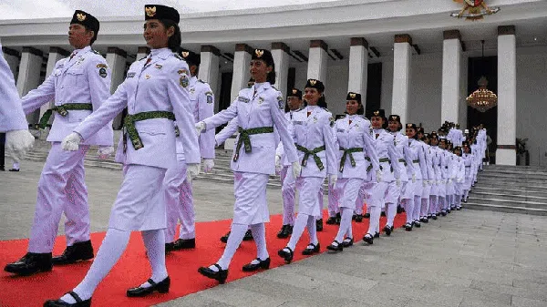 Potret Paskibraka Putri Berjilbab dari 2021 hingga 2024