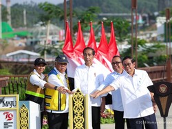 Jokowi Resmikan Sumbu Kebangsaan, Harapkan IKN Jadi Kota yang Nyaman