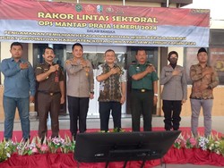 Rakor Lintas Sektoral Digelar di Sampang Demi Pilkada yang Aman