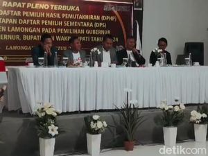 KPU Lamongan Tetapkan DPS Pilkada 2024 Sebanyak 1.038.060 Pemilih