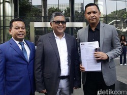 Hasto Hadir di KPK Terkait Kasus DJKA, Tapi Batal Diperiksa
