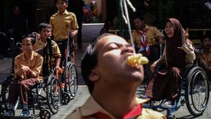 Semangatnya Siswa Berkebutuhan Khusus Ikut Lomba 17-an