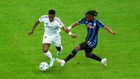 Gol Valverde dalam laga itu tercipta dari assist Vinicius Junior (Reuters)