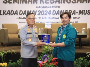 Wakapolda Riau Ajak Mahasiswa-KPU Kolaborasi Sukseskan Pilkada Serentak