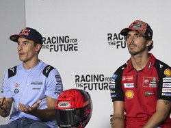Momen Marquez Bantu Dorong Motor Mogok Bagnaia di MotoGP Mandalika