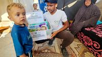Bantuan Paket Nutrisi dari Indonesia untuk Anak-anak Palestina