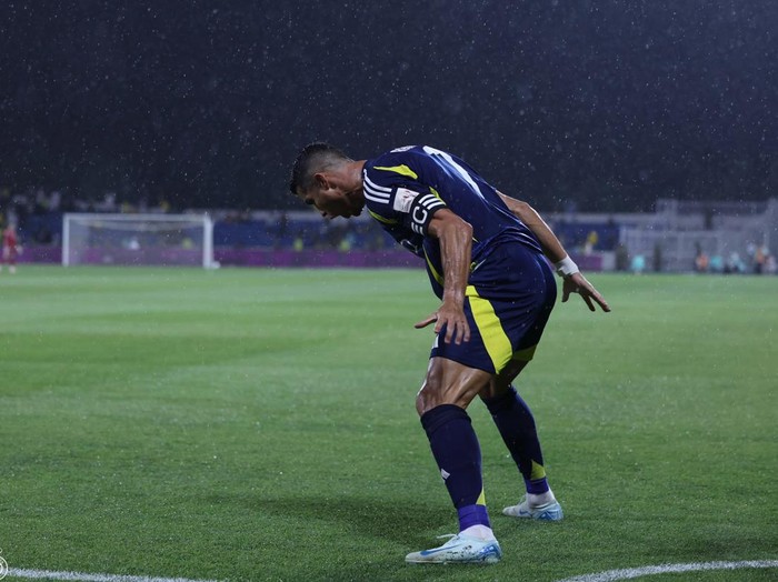 Al Nassr meraih kemenangan atas Al Taawoun pada semifinal Saudi Super Cup, Kamis (15/8/2024). The Global Club menang 2-0.