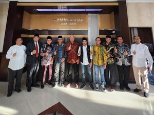 Minta Nasihat, 4 Caleg Terpilih Sowan ke PW Muhammadiyah Jatim