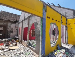 Penampakan Rumah Kekasih TKW di Pati yang Dirobohkan Usai Batal Nikah
