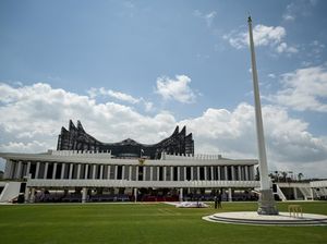 Perbandingan Suasana Istana Merdeka-Istana Garuda IKN Jelang Upacara HUT RI Perbandingan Suasana Istana Merdeka-Istana Garuda IKN Jelang Upacara HUT RI