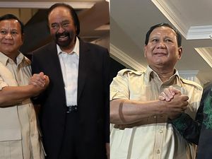 Momen 3 Parpol Rival Nyatakan Dukung Prabowo