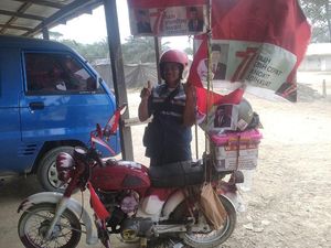 Penjual Pentol Asal Gresik Motoran ke IKN Berbekal Uang Tabungan Rp 2,5 Juta Penjual Pentol Asal Gresik Motoran ke IKN Berbekal Uang Tabungan Rp 2,5 Juta