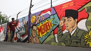 Mural Kemerdekaan Meriahkan HUT RI di Tangerang