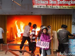 Kesaksian Warga Lihat Pasar Kutoarjo Terbakar: Teriak Nggak Ada yang Dengar