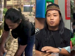 Penjual Minuman Mirip Praz Teguh Menyita Perhatian Netizen
