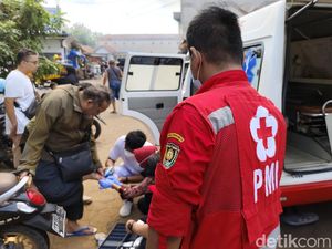Kebakaran Pasar Kutoarjo Belum Padam, 5 Orang Dilaporkan Terluka