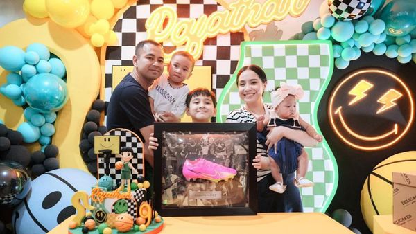 8 Potret Perayaan Ultah ke-9 Rafathar, Kado Dari Raffi-Nagita Curi Atensi
