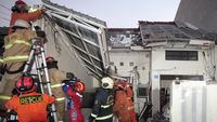Rumah di Surabaya Rusak Akibat Ledakan Gas Elpiji