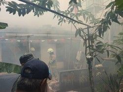 Korban Luka dalam Kebakaran di Palmerah Sempat Coba Padamkan Api