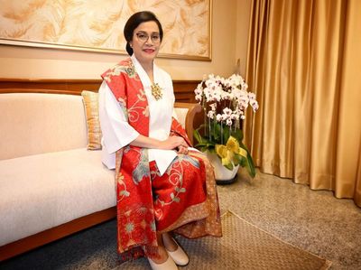 Manjakan Mata, Begini Potret Kunjungan Sri Mulyani ke KBRI di Washington DC