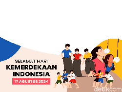 25 Twibbon HUT ke-79 RI Desain Eksklusif dari detikcom Beda dari yang Lain!