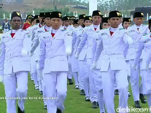 Daftar Nama dan Susunan Formasi Paskibraka Penurunan Bendera di IKN Daftar Nama dan Susunan Formasi Paskibraka Penurunan Bendera di IKN