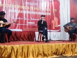 Istimewanya Malam Tirakatan di Ganjuran Sleman, Duta SO7 Ikut Manggung Istimewanya Malam Tirakatan di Ganjuran Sleman, Duta SO7 Ikut Manggung
