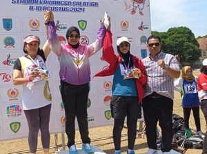 5 Personel Polda Metro Raih Medali di Ajang Masters Athletics Championships