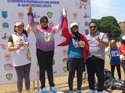 5 Personel Polda Metro Raih Medali di Ajang Masters Athletics Championships