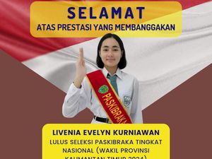 Profil Livenia Evelyn Kurniawan, Pembawa Baki Paskibraka Nasional 2024 di IKN Profil Livenia Evelyn Kurniawan, Pembawa Baki Paskibraka Nasional 2024 di IKN