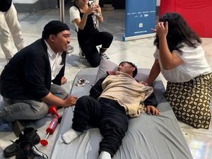 Momen Warga Gelar Lomba Tidur di Perayaan HUT ke-79 RI