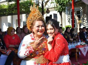 Cicit Buyut WR Soepratman Hadiri Peringatan HUT Ke-79 RI di Semarang