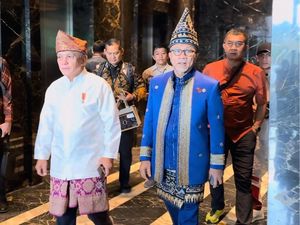 Hadiri Upacara HUT Ke-79 RI di IKN, Zulhas Ajak Warga Perkuat Persatuan