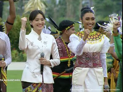 Penampilan Memukau Olivia Pardede, Novia Bachmid, dan Mawar Eva Jongh di IKN