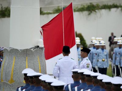 Perdana! Paskibraka Tim Nusantara Baru Sukses Kibarkan Bendera di IKN