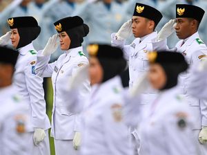 6 Foto Gaya Hijab Paskibraka Putri Saat Upacara HUT ke-79 RI di IKN 6 Foto Gaya Hijab Paskibraka Putri Saat Upacara HUT ke-79 RI di IKN