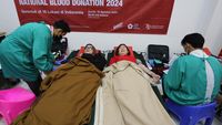 Ribuan Orang Ikut Donor Darah untuk Sesama