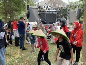 TMII Gelar Lomba Pesta Rakyat di HUT Ke-79 RI, Warga Antusias
