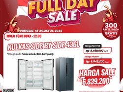 Kulkas di Transmart Full Day Diskon hingga Rp 2 Jutaan
