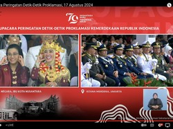 Sri Mulyani-Retno-Erina Pose Heart Cheek Saat Tersorot Kamera HUT RI IKN